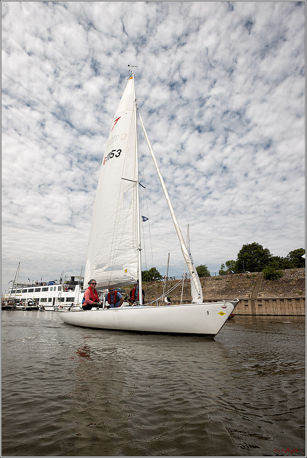 100 Jahre Rheinwoche 2022 - 4. Wettfahrt Duisburg - Wesel, 04.06.2022,